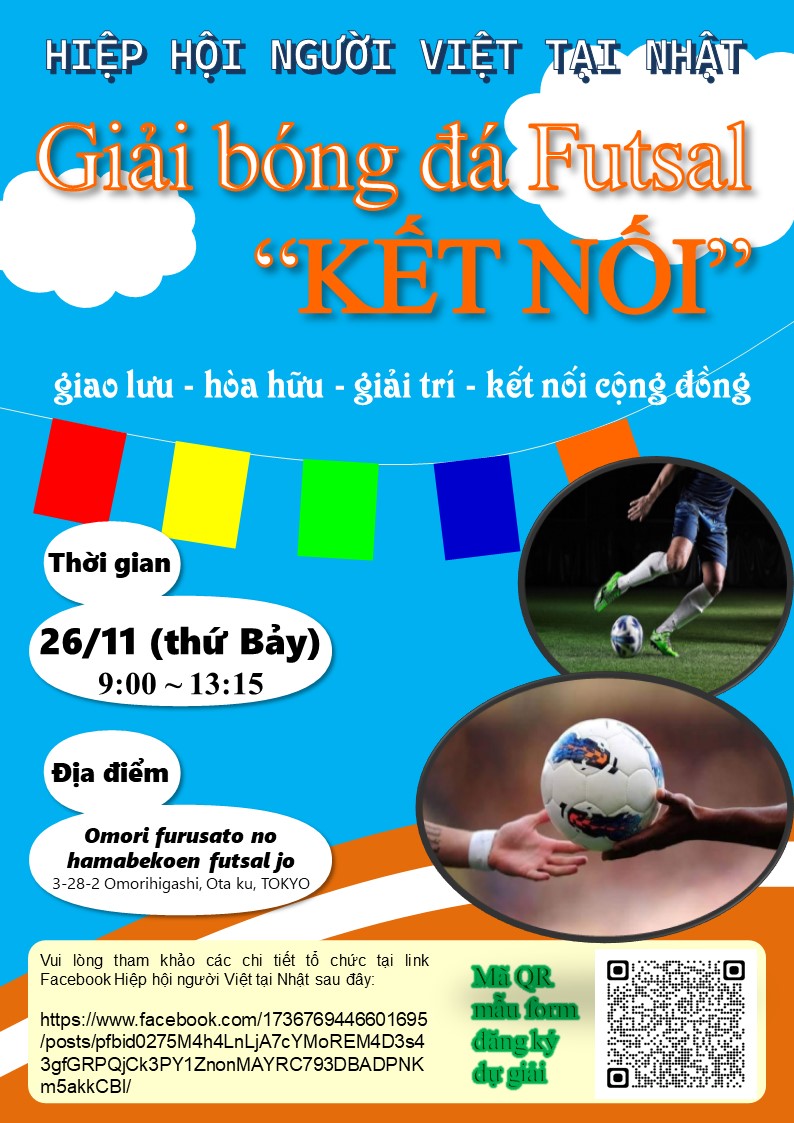 Announcement: Ket Noi Futsal Tournament 2022